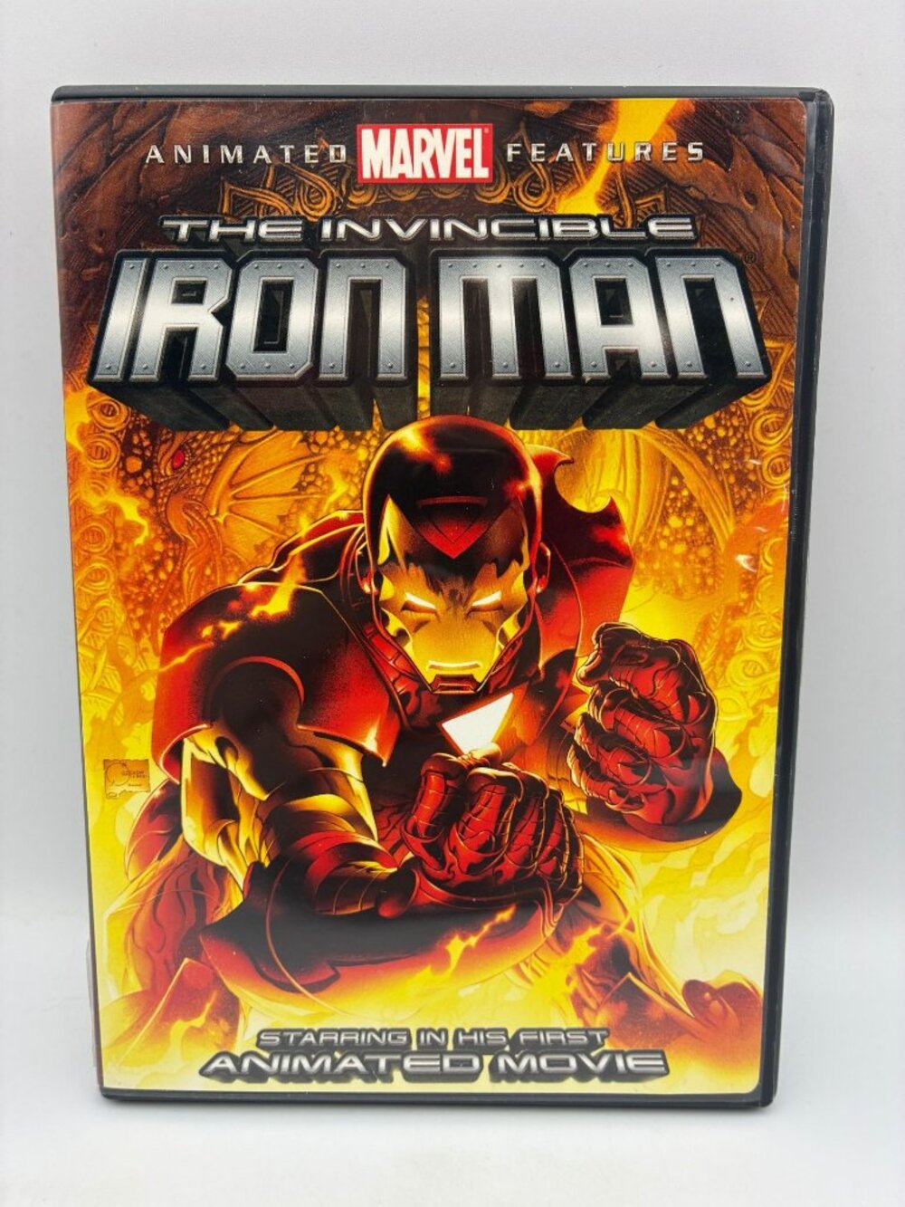The Invincible Iron Man 2007 Animated Marvel PG13 Lionsgate DVD Bonus Features